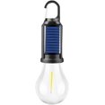 thumbnail image 2 of Luz LED solar/tipo C recargable para tiendas de campaña - 3 modos, gancho para colgar, compacta - para camping, emergencias, decoración de tiendas, eventos de Pascua, 2 of 6