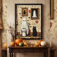 thumbnail image 2 of Ghost Diamond Art Painting Kit, Potty Ghost & Portrait 5D Diamond Painting Dots Art Kit for Adults Beginner, DIY Full Round Gem Crystal Art Paint by Diamond, 11.8" x 15.7" Home Wall Decor, 2 of 7