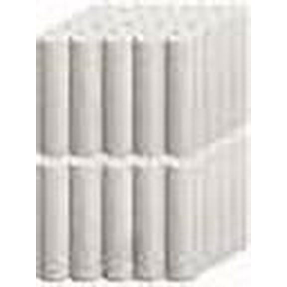 Universal 50 Pack 5-micron 10-Inch by 2.5-Inch Sediment Filter Cartridges, 10"x2