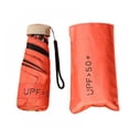 thumbnail image 1 of Topumt Small Mini Umbrella with Case Light Compact Design Perfect for Travel Portable Parasol, 1 of 3