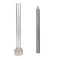 thumbnail image 3 of KLKCMS Long Pole Candle Mold Soap Making Large Cylinder Handmade Plastic Clay Tools DIY 25cm, 3 of 9