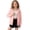Pink a, variant on Spazoro Toddler Girls UPF 50  Sun Protection Jacket, Lightweight Breathable Hooded Zip Up Quick Dry Fashion Clothes for Outdoor Blue Size 4