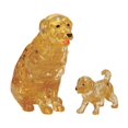 thumbnail image 1 of Casse-Tête 3D en Cristal Chien et Chiot 47 Pcs, 1 of 2