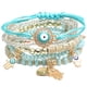 thumbnail image 1 of Abalorios hechos a mano Ojos de moda Temperamento de cuentas de arroz Pulsera multicapa, 1 of 5
