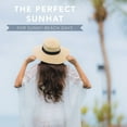 thumbnail image 6 of Debra Weitzner Women Floppy Sun Hat with Wide Brim—Foldable Roll-Up Straw Beach Hat UPF 50, Large Khaki, 6 of 8