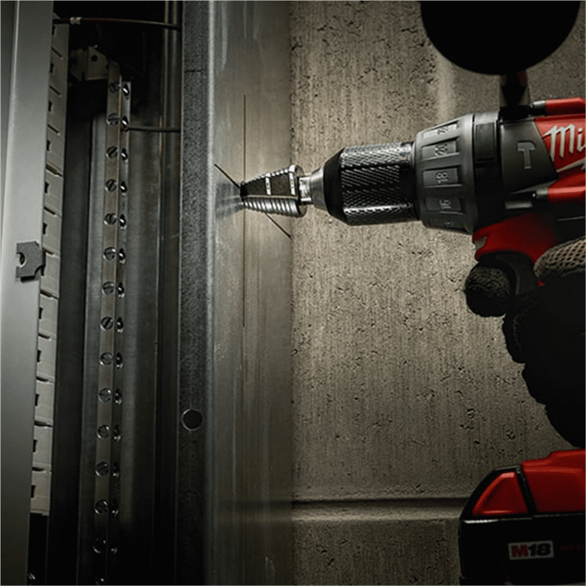 Milwaukee 48-89-9204 #4 Step Drill Bit, 3/16" - 7/8" x 1/16"