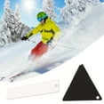 thumbnail image 2 of Visland Grattoir à Cire pour Planche à Neige Grattoir à Cire de Ski Haute Résistance Réutilisable Taille Compacte Portable Grattoir Acrylique pour Planche à Neige, 2 of 7
