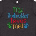 thumbnail image 4 of Inktastic My Godmother Loves Me Youth T-Shirt, 4 of 5