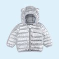 thumbnail image 2 of Odeerbi Baby Boys Girls Coats Outerwear Jackets Toddler Autumn Winter Light Down Padded Jacket Hooded Zipper Jacket Coat, 2 of 5