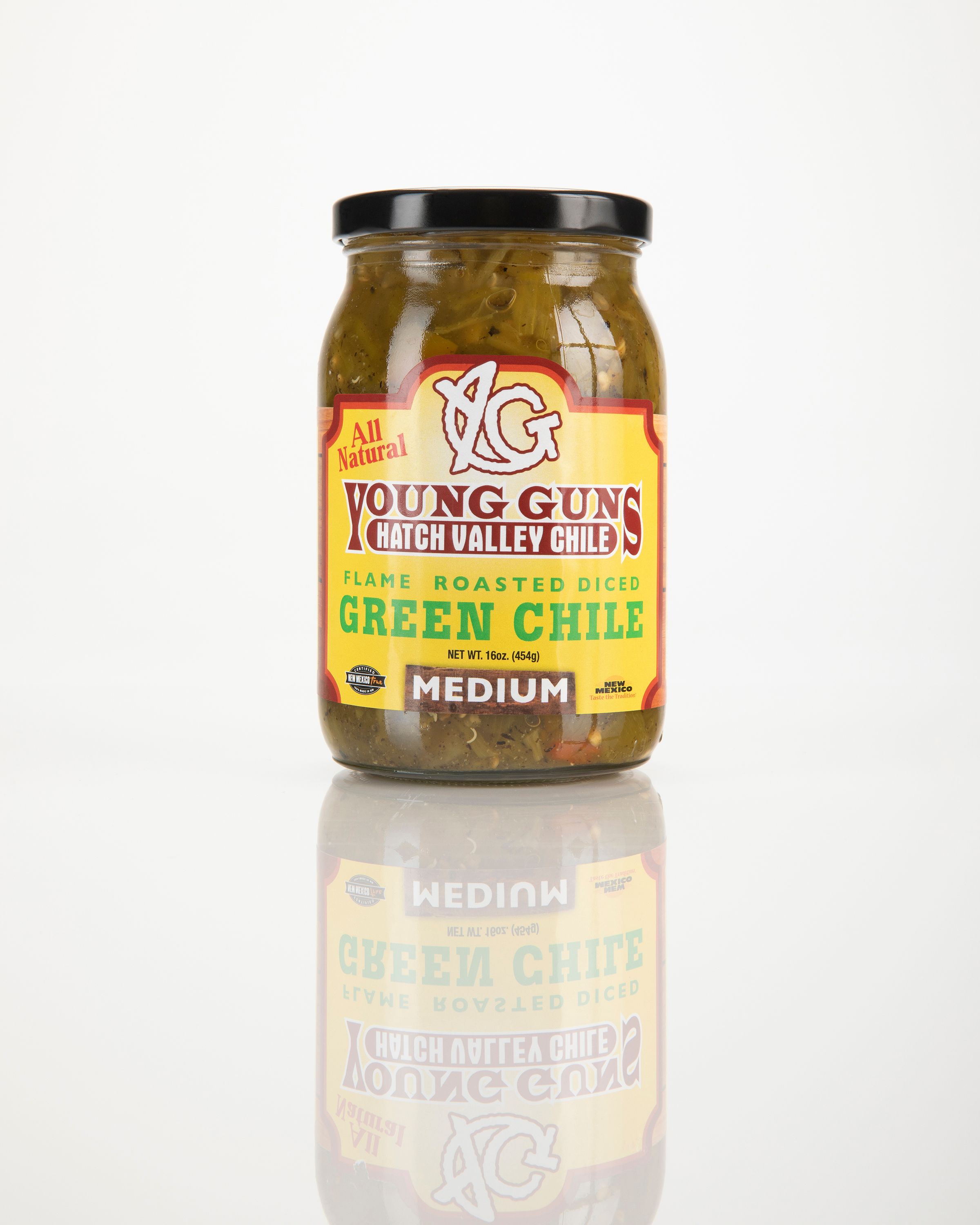 Young Guns Hatch Valley All Natural Flame Roasted and Diced Medium