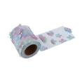 thumbnail image 1 of Colorful Gradient Flower Bow Knot Mesh Fabric Roll With Unique Lace Design, 3 Colors, Polyester Material, For DIY Doll Making, Embroidery And Hat Making, 1 of 8