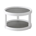 thumbnail image 1 of YOPTOP 2 tier Lazy Susan Organizer | 2 Tier Lazy Susan Turntable 24 Inch, Free Spinning | Multipurpose Lazy Susan Organizer for Cabinet, Table, Pantry, 1 of 3