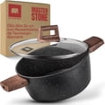 thumbnail image 1 of Olla Alta Ultrachef Antiadherente Master Stone Tapadera DE Vidrio Templado 4.1 L 24 cm, 1 of 6