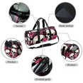thumbnail image 2 of Skull Large Capacity Sports Bag with Interior Zipper Pocket, Size 17.7 Inches - Weekender, Shoe, Soccer, Basketball - Gym, Travel, Workouts, 2 of 6