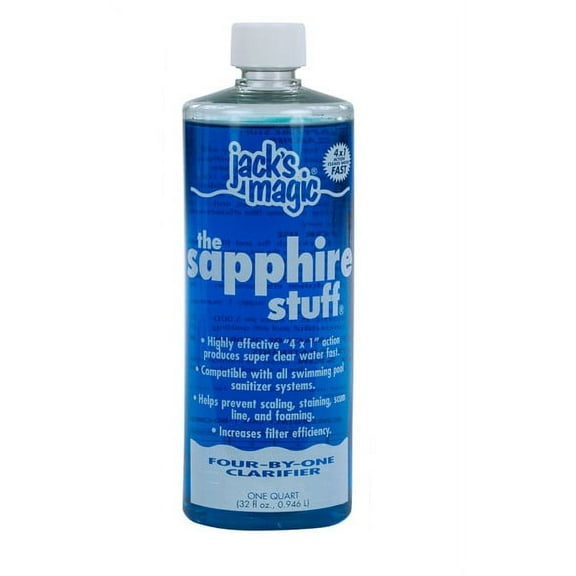 Jacks Magic The Sapphire Stuff - Clarifier, 32 oz