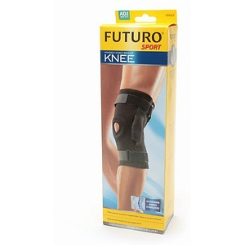 FUTURO Hinged Knee Brace, Adjustable 1 ea (Pack of 2)