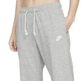thumbnail image 3 of Nike Women's Sportswear Gym Vintage Capri Gray Size Medium, 3 of 3