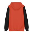 thumbnail image 4 of OUSITAID Mode Hommes Chandails à Capuche Confortables Chandail à Capuchon Cordon Patchwork Poche Hauts, 4 of 4