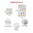 thumbnail image 7 of Happy Easter Kitchen Dish Towels for Drying Dishes Set of 4, Spring Watercolor Bunny Eggs Flower Blue Plaid Waffle Weave Microfiber Hand Tea Bathroom Towels Quick Dry & Absorbent Towel 15.7x23.6, 7 of 7