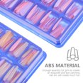 thumbnail image 3 of Miangastore Fake Press On Nails Pink Purple Mix Abs 2 Boxes Different Sizes for Fingers, 3 of 8
