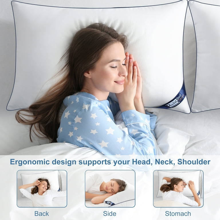 Brookstone 2 in 1 shoulder outlet pillow