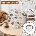 thumbnail image 4 of Keyohome Photo Frame Family Tree Metal Family Tree Photo Frame Tree Shape Display Rich Multi Picture Frame Tree Free Combination Photo Picture Tree Displays for Home Wedding Decor, 4 of 10