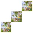 thumbnail image 1 of Billuyoard Straw Rabbit Adornment Easter Bunny Statue Cute for Patio Farmhouse Garden Type1 NO1, 1 of 6
