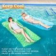 thumbnail image 5 of Joyfy 2 Packs Inflatable Pool Mat Float for Adult, Swimming Pool Lounge Float Pool Mat Float Raft Lounge, 5 of 8