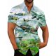 thumbnail image 3 of Camisa con estampado 3D de avión de combate para hombre, camisas y blusas hawaianas informales de verano de gran tamaño, camisa con botones para hombre, 3 of 5