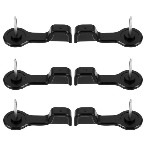 DECORNIJIA 6Pcs Bookbinding Machine Needle Black Binding Accessory for Precise Efficient Punching