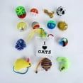 thumbnail image 3 of 10/14 pcs Pet Cat Toys Small Mini Play Mouse Toy Ball Toys with Bells Gift for Cats Dogs Kitten, 3 of 3