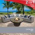 thumbnail image 2 of Catalina 6 Piece Outdoor Wicker Patio Furniture Set 06m, 2 of 7