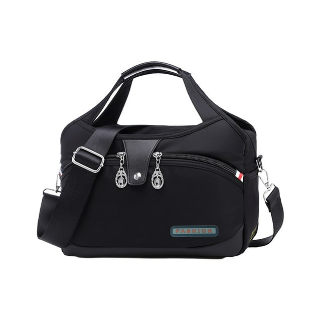 Wweixi Stay Fashionable And Organized With Stylish Hand Bag Sturdy And Durable black 29*19*9*12 1Set