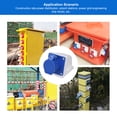 thumbnail image 3 of Toma de corriente de 3 pines ANGGREK impermeable industrial 220-250 V 16 A, 3 of 8