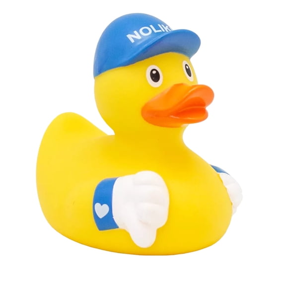 No Like Thumbs Down Rubber Duck