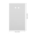 thumbnail image 2 of OUNONA  Jewelry Making Supplies for Adults Necklace Display Cards White, 2 of 8