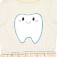 thumbnail image 4 of Inktastic Cute Tooth Girls Toddler Dress, 4 of 5