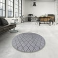 thumbnail image 4 of Ahgly Company Machine Washable Indoor Rectangle Industrial Modern Grey Gray Area Rugs, 6' x 9', 4 of 7