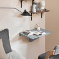 thumbnail image 5 of Compact Foldable Wall Table, Space-Saving Drop-Leaf Design for Kitchen, Bar, Office, Mini Size Ideal for Small Rooms, 5 of 5