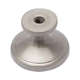 thumbnail image 4 of Utopia Alley 5pcs Emme Cabinet Ring Pull Knob - Decorative Cabinet Drop Pull Knobs for Cabinets and Drawers - Vintage Cabinet Hardware with Hand Finished Brushed Nickel - Metal Drawer Pull Knobs 1.14", 4 of 8