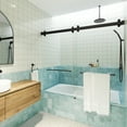 thumbnail image 7 of Glass Warehouse B-2DSL60-60-BB Polaris 60" High X 60" Wide Bypass Frameless Tub Door -, 7 of 7