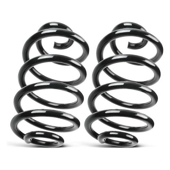 Rear Coil Spring Set 2 - Compatible with 2013 - 2019 Buick Encore 1.4L 4-Cylinder 2014 2015 2016 2017 2018