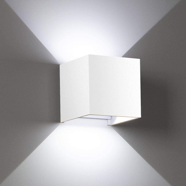 Modern Wall Sconce LED Waterproof Wall Lamp Aluminum with Beam Indoor Outdoor for Bathroom Bedroom Corridor