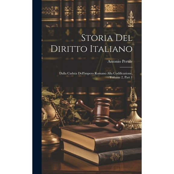 Storia Del Diritto Italiano: Dalla Caduta Dell'impero Romano Alla Codificazione, Volume 2, part 1 (Hardcover)