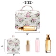 thumbnail image 2 of Gynky Makeup Bag- Large Capacity Cute Floral Travel Toiletry Bag,Cotton Cosmetic Bag Set for Women Girls Gifts Birthday, 2 of 7