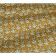 thumbnail image 5 of oneOone Viscose Jersey Fabric Rabbit Block Printed Craft Fabric BTY 60 Inch Wide, 5 of 5