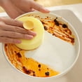 thumbnail image 3 of Silicone Dish Brush Sponge Scrubber with Suction Cup for Quick Greases Removal, 3 of 9