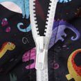 thumbnail image 5 of Shldybc Children Spring and Autumn Models Long Sleeved Printed Hooded Zipper Jacket Windbreaker Children Clothing, Baby Coat on Clearance( 4-5 Years, Multicolor ), 5 of 9