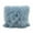 Ice Blue, variant on Saro Lifestyle 100% Wool Mongolian Lamb Fur Poly Filled Throw Pillow