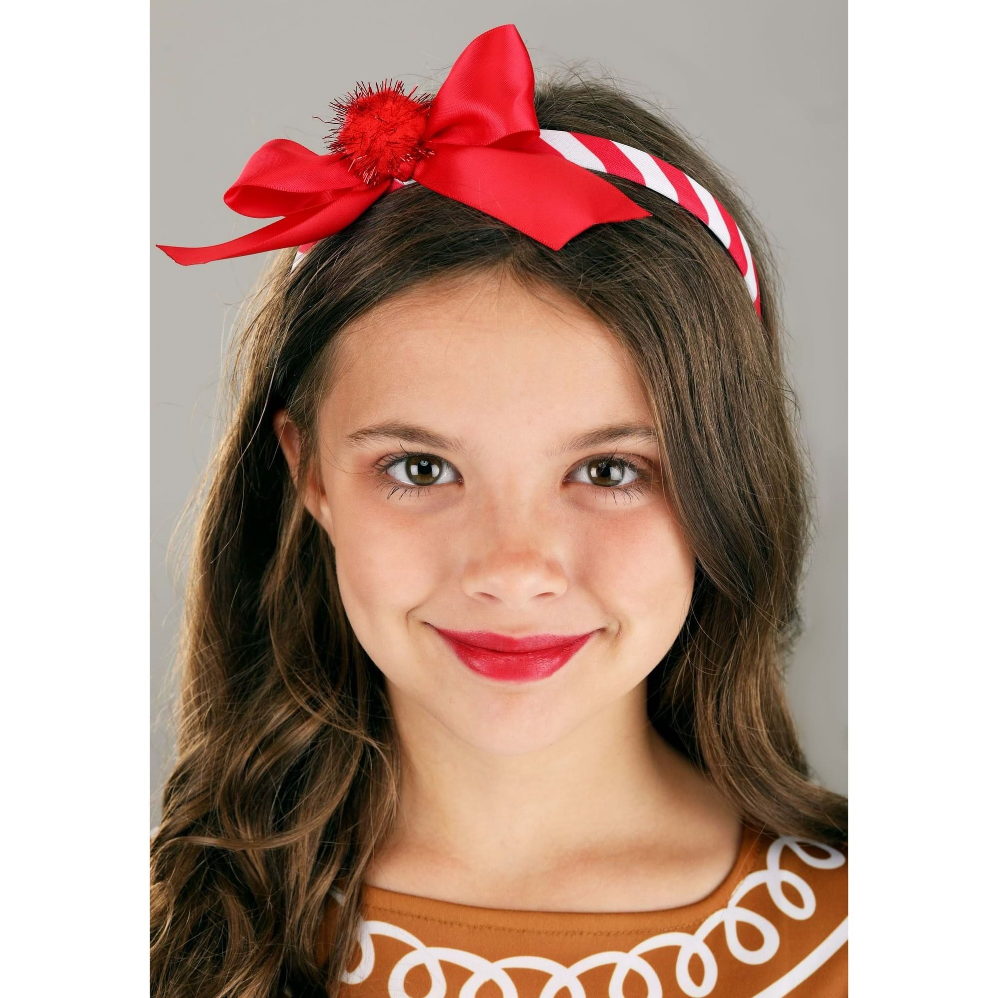 Fun Costumes Girl s Gingerbread Costume Dress Multicolor